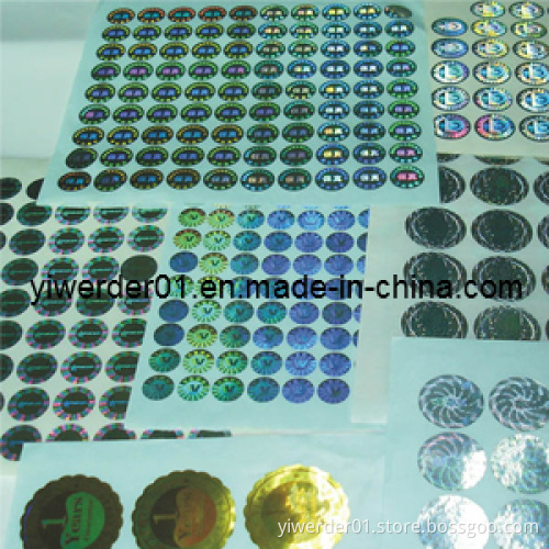 Many Kinds of Laser Hologram Stickers Labels